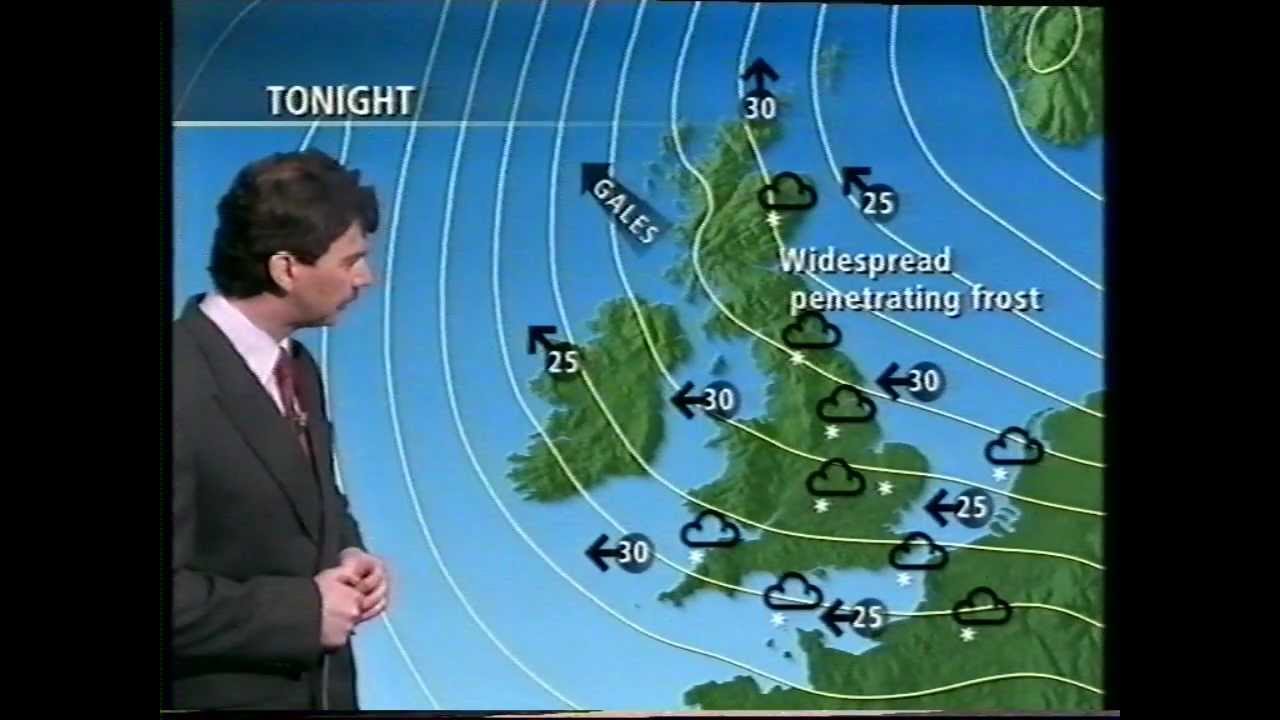 BBC  Weather 11th, 12th and 13th February 1994