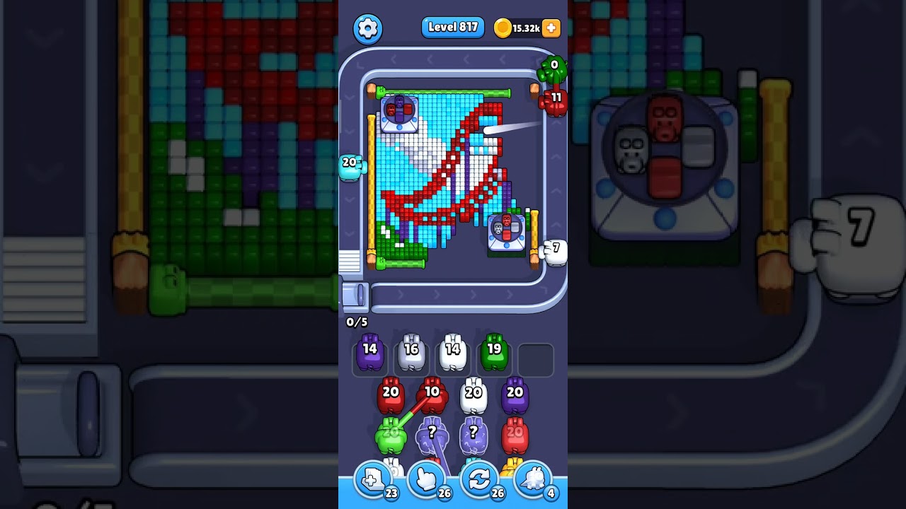 Pixel Flow — level 817