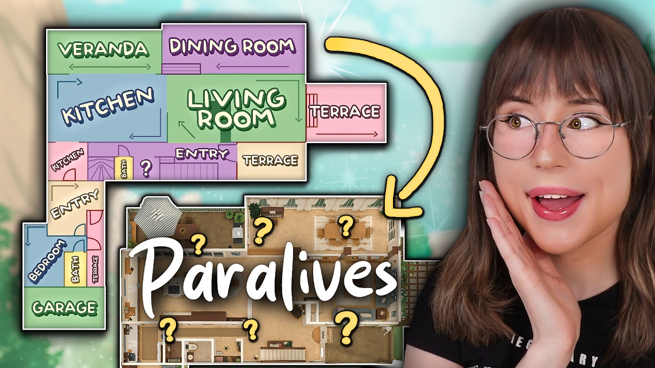 Can I Build a Mansion from a Real-Life Floorplan in Paralives?