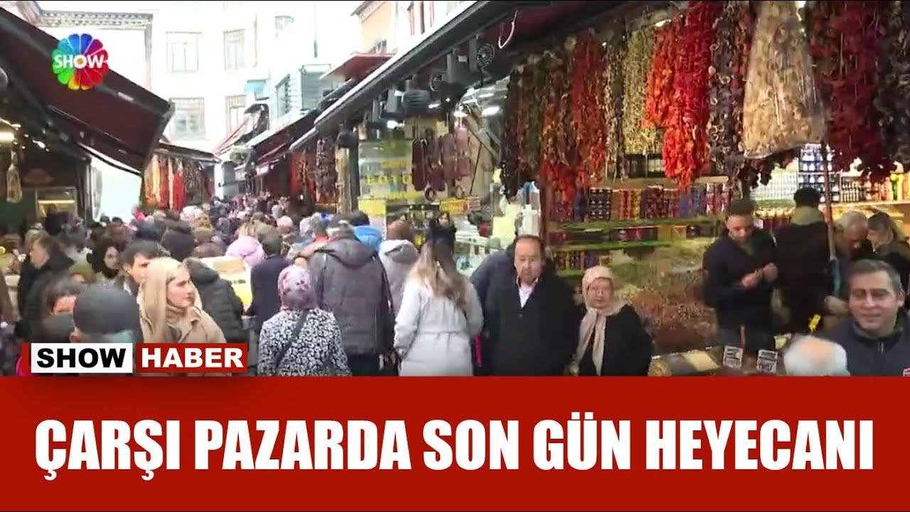 Mısır Çarşısı'nda Ramazan telaşı