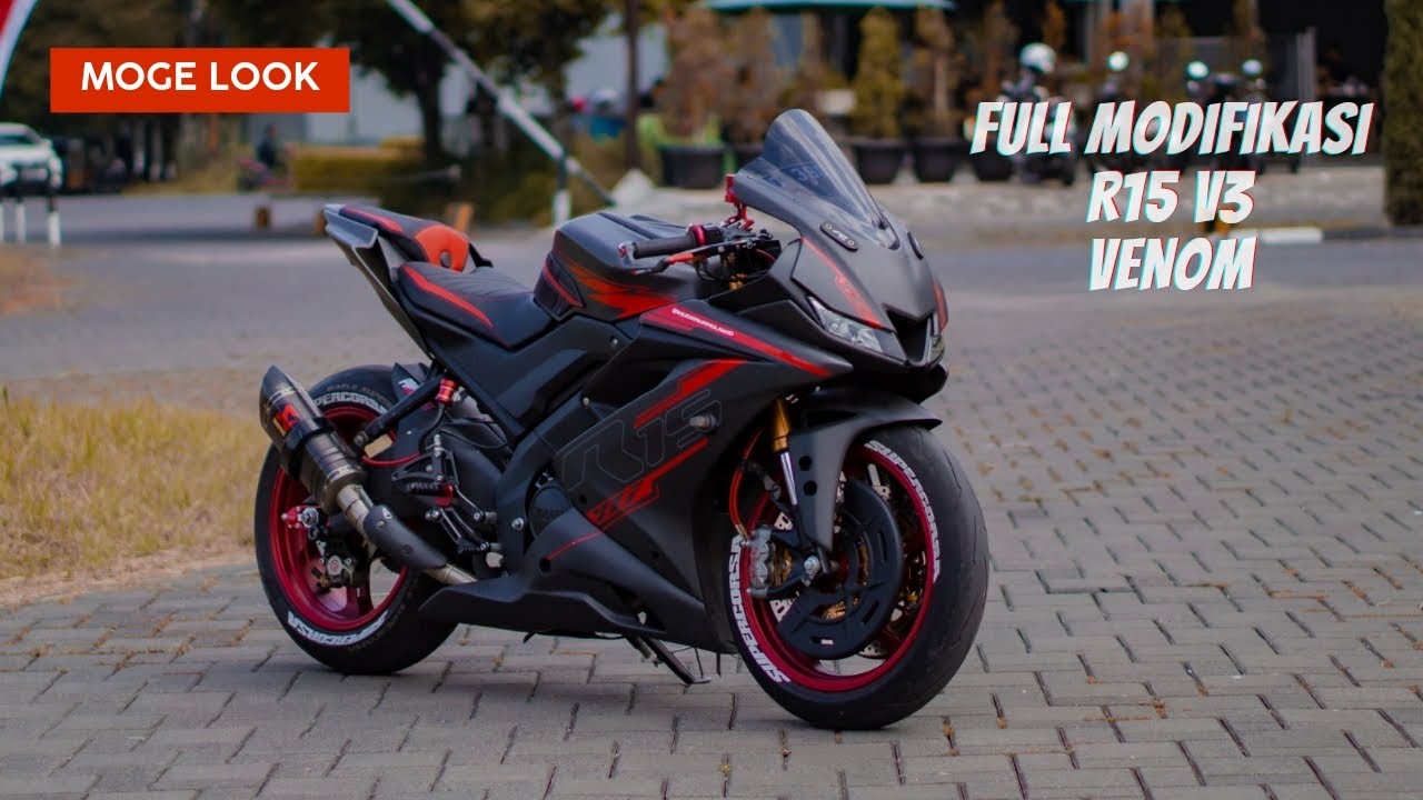 REVIEW MODIFIKASI R15V3 SUPER HEDON || MOGE LOOK || PART 1