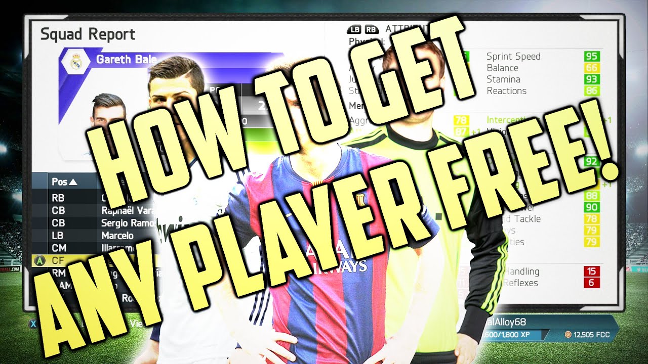 FIFA 15 HOW TO GET ANY PLAYER FOR FREE!