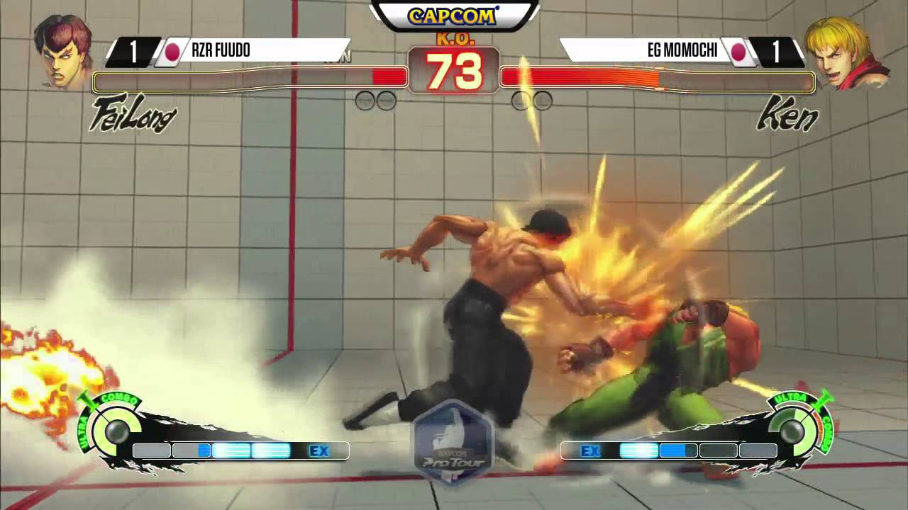 Fuudo (Fei-Long) vs Momochi (Ken) - Final Round 18 USF4 Losers Finals - 720p 60fps