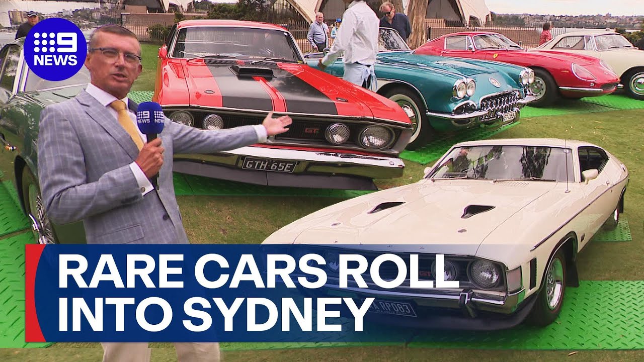 World's rarest and most unique cars rev up ahead of Sydney car show | 9 News Australia