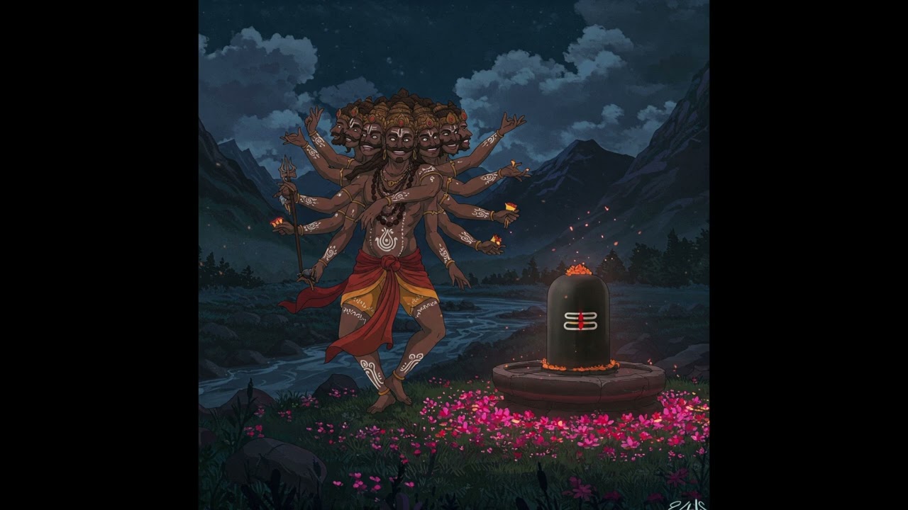 शिवताण्डवस्तोत्रम् (Shiva Tandava Stotram) - जटाटवीगलज्जल