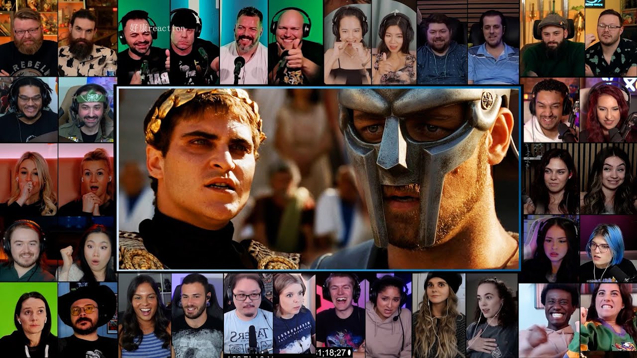 My Name Is Maximus | Gladiator (2000) Reaction Mashup