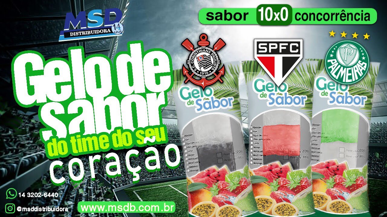GELO SABOR DE TIME