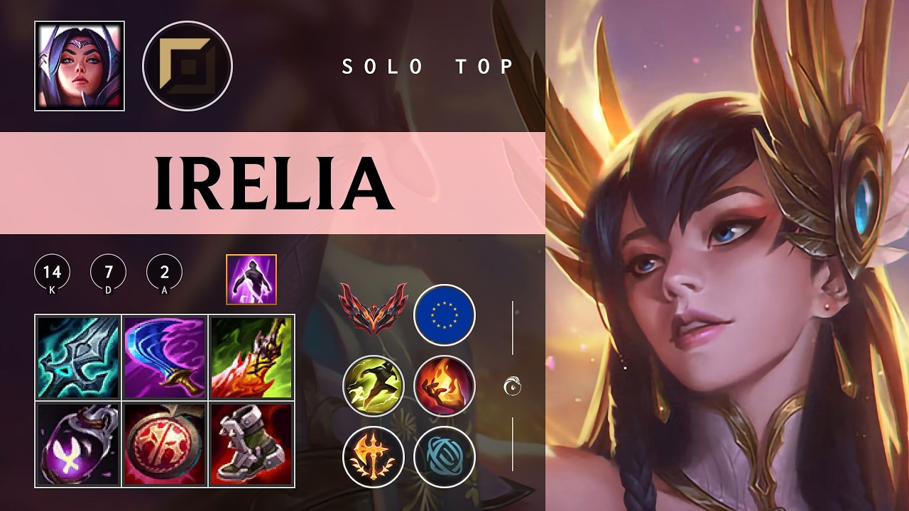 Irelia Top vs Aatrox - EUW Grandmaster Patch 26.03