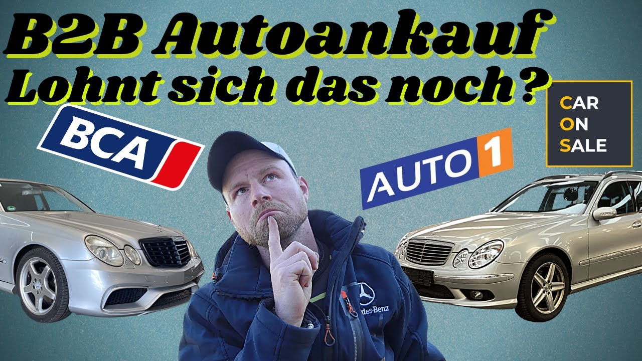 B2B - Gewerblicher Fahrzeugkauf & Verkauf | Bessere Preise? BCA  Auto1 Car on Sale | MB Youngtimer