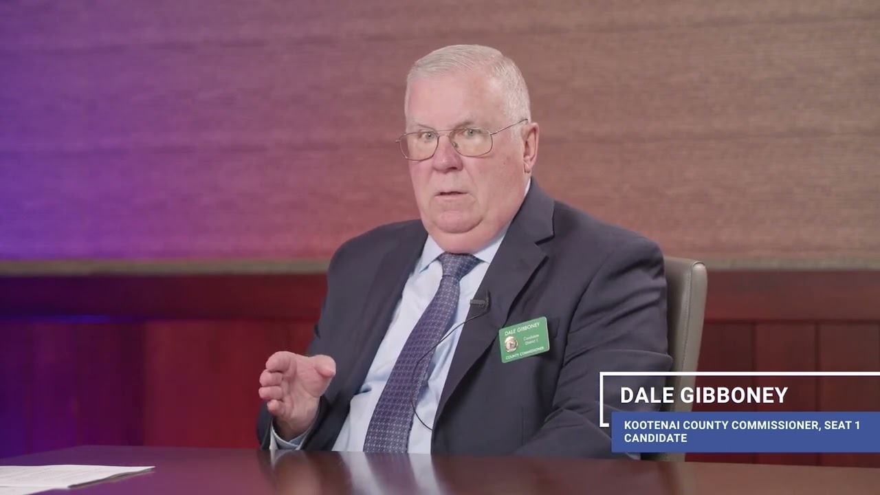 2024 Kootenai County Commissioner Seat 1 Primary Candidate - Dale Gibboney