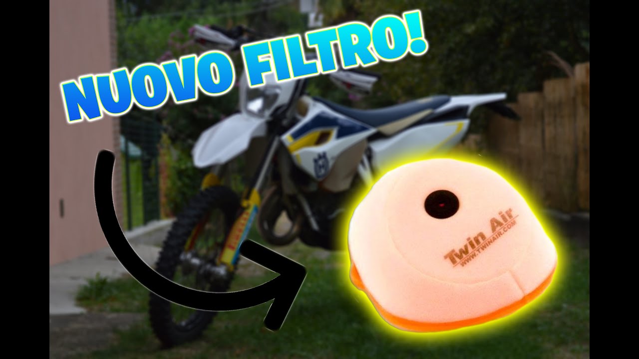 CAMBIO FILTRO ARIA [HUSQVARNA TE 125]
