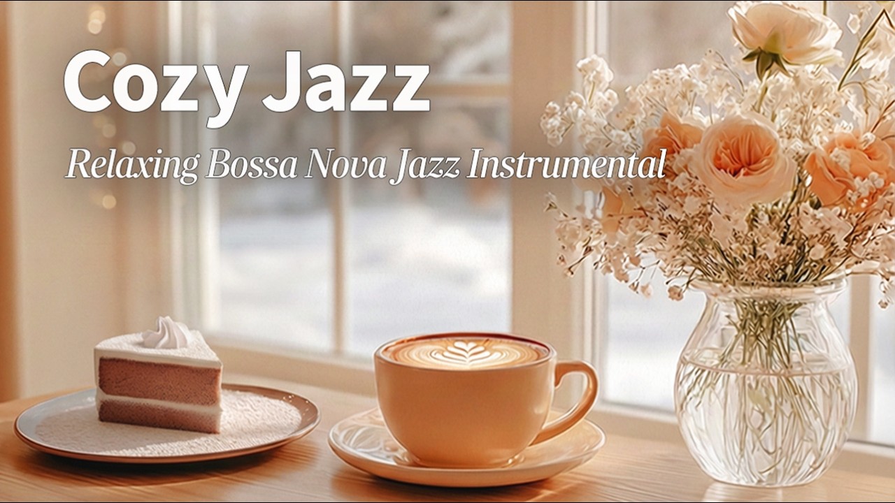 Cozy Jazz | Bossa Nova Jazz for Work, Study & Calm Focus ☕ Cafe Instrumental Music