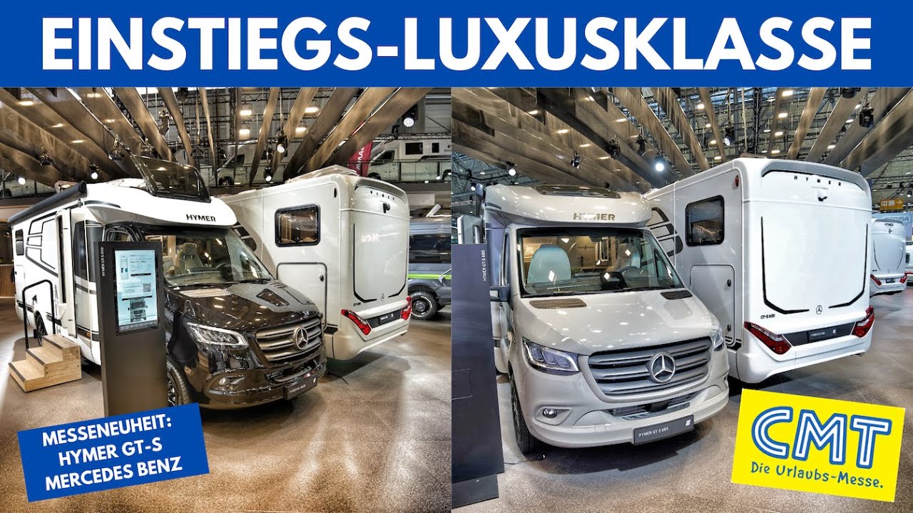 HYMER GT-S - MESSENEUHEIT - CMT 2026 - Stuttgart - Mercedes Benz Sprinter