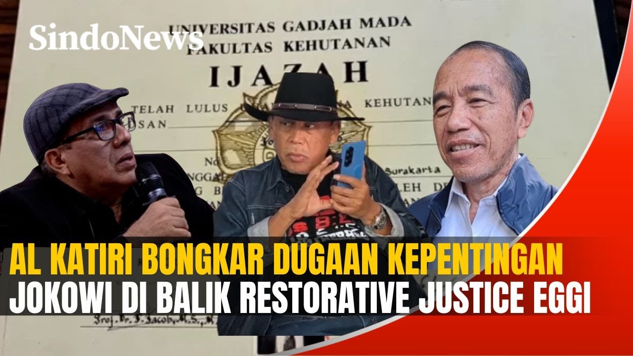 Al Katiri Bongkar Dugaan Kepentingan Jokowi di Balik Restorative Justice untuk Eggi Sudjana