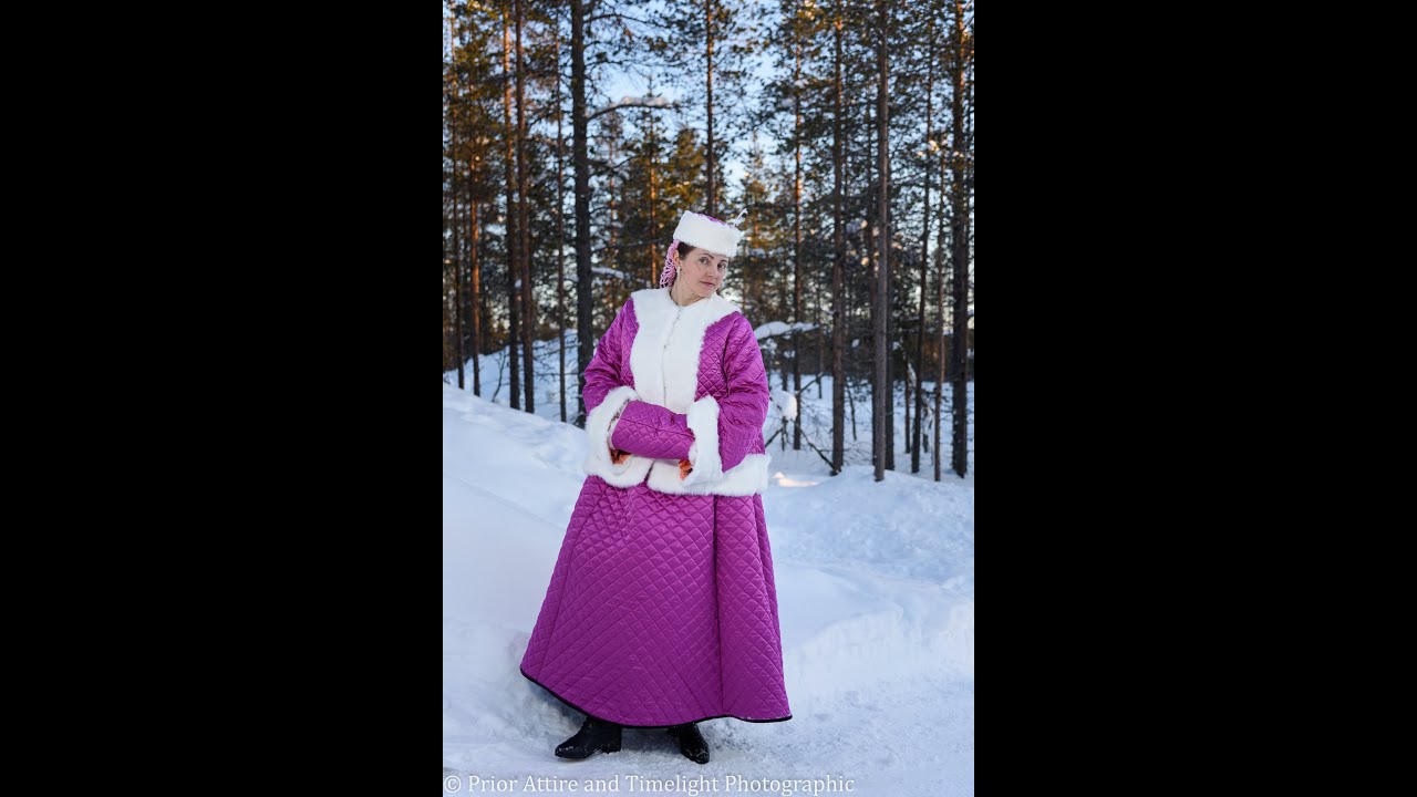 Наряжаемся в костюм для катания на коньках 1860-х годов