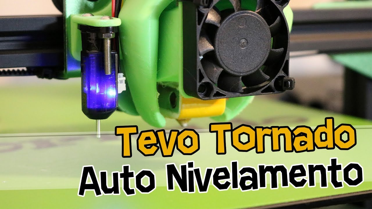Instalando o Sensor de Auto Nivelamento 3D Touch na Tevo Tornado pt1