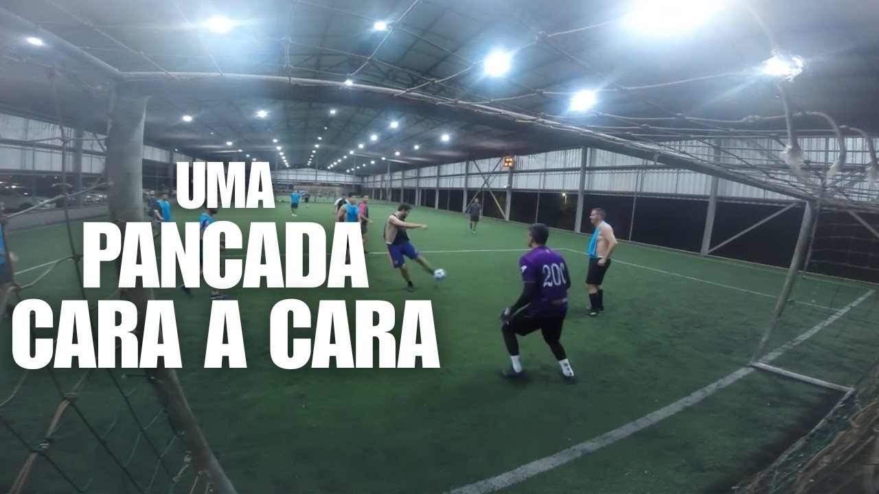 UMA PANCADA CARA A CARA JOGANDO PELO APLICATIVO GOLEIRO DE ALUGUEL