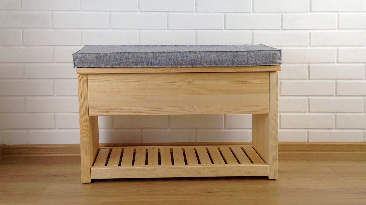 ✅ Shoe storage Bench | How to Build