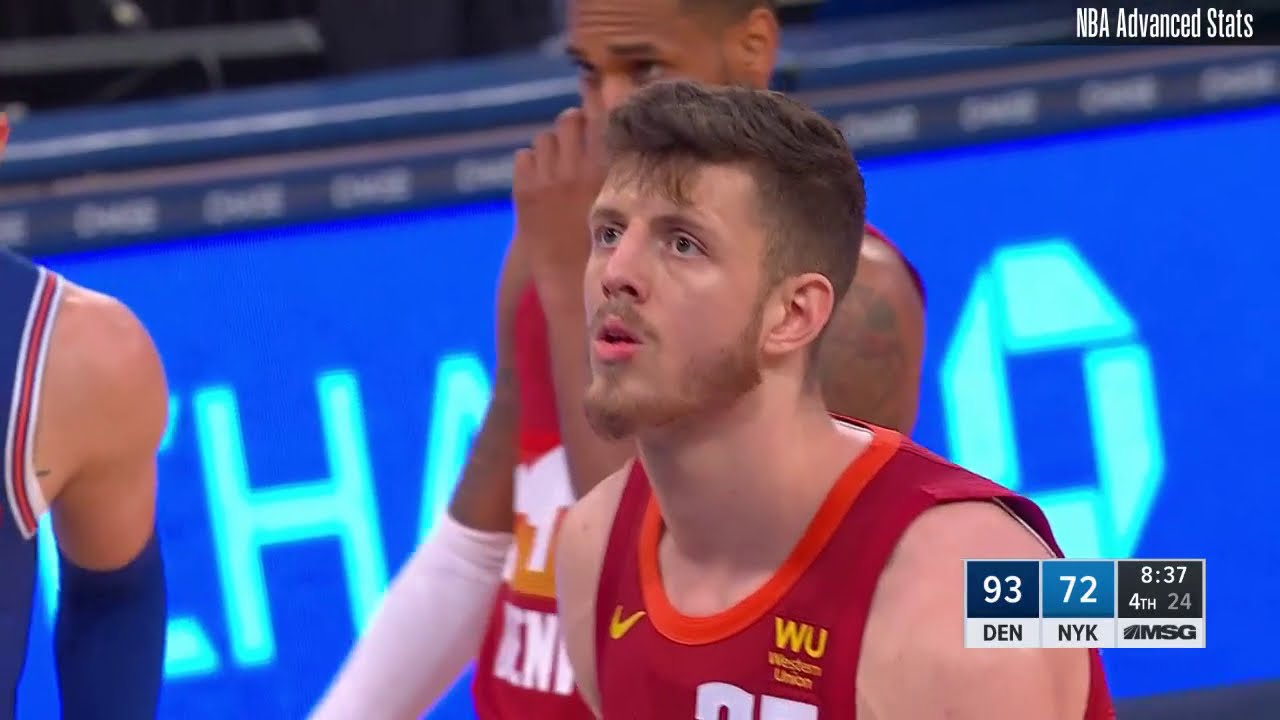 Isaiah Hartenstein Full Play against New York Knicks (8 PTS, 2 REB, 1 AST)