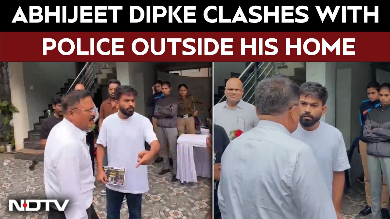 Abhijeet Dipke Accuses Police Of Misbehaving With Visitors, Forces Officer To Leave His House