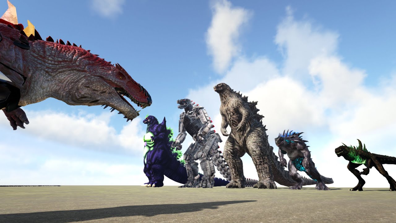 Cyber Macrocercodraco  vs Team Godzilla