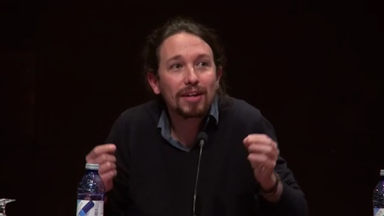 El discurso de Pablo Iglesias que ha provocado el plante de un grupo de periodistas