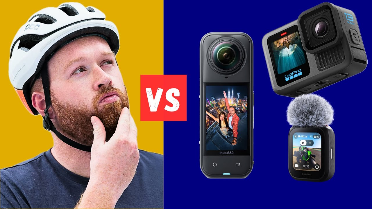 Лучшая камера для велоспорта? &mdash; Go Pro Hero 13 против Insta360 X5