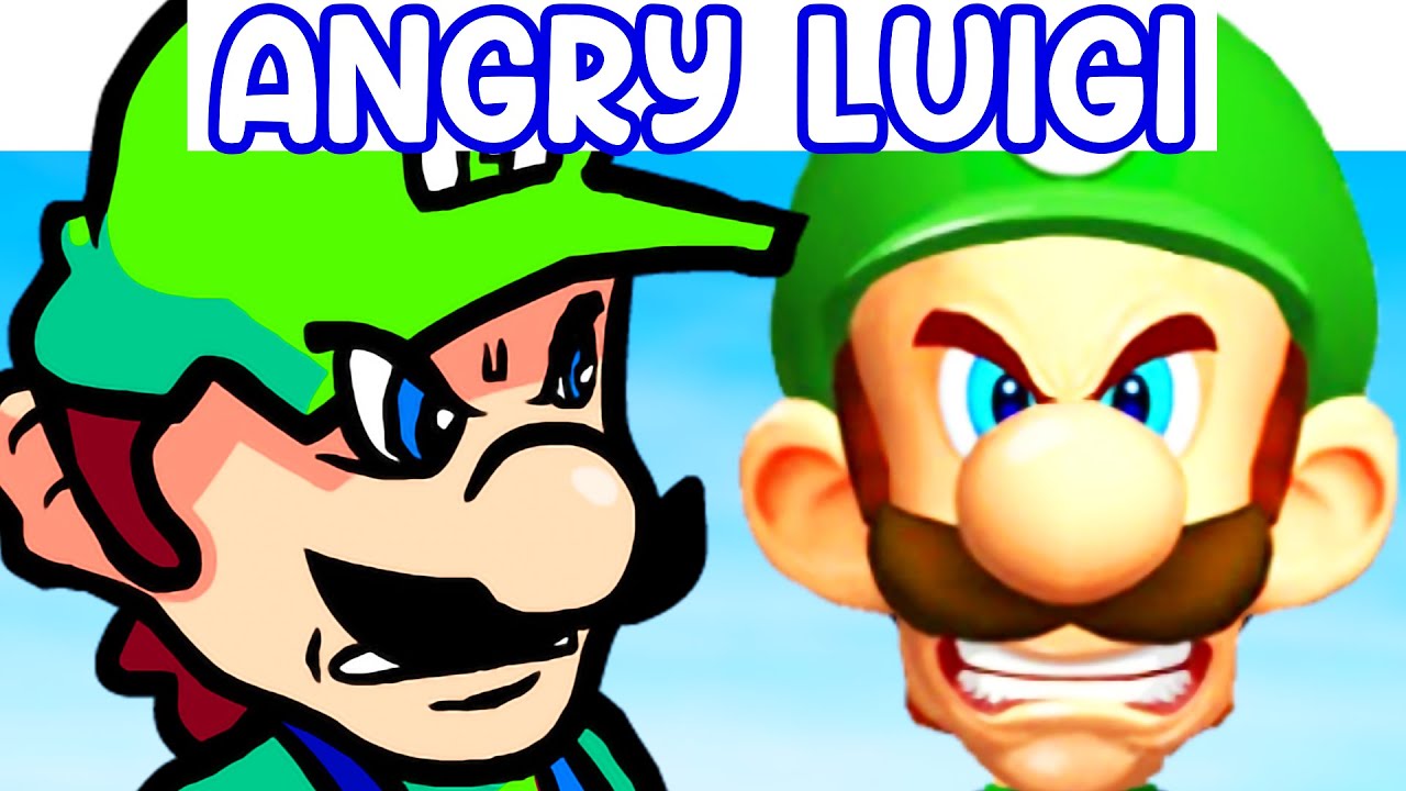 FNF: VS ANGRY LUIGI (peak)