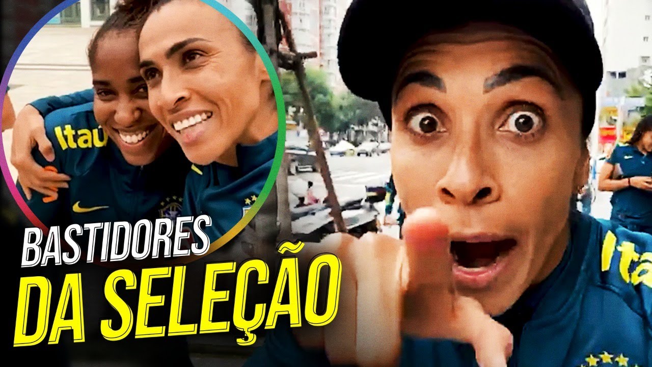 CONHEÇA OS BASTIDORES DA SELEÇÃO BRASILEIRA FEMININA DE FUTEBOL!!