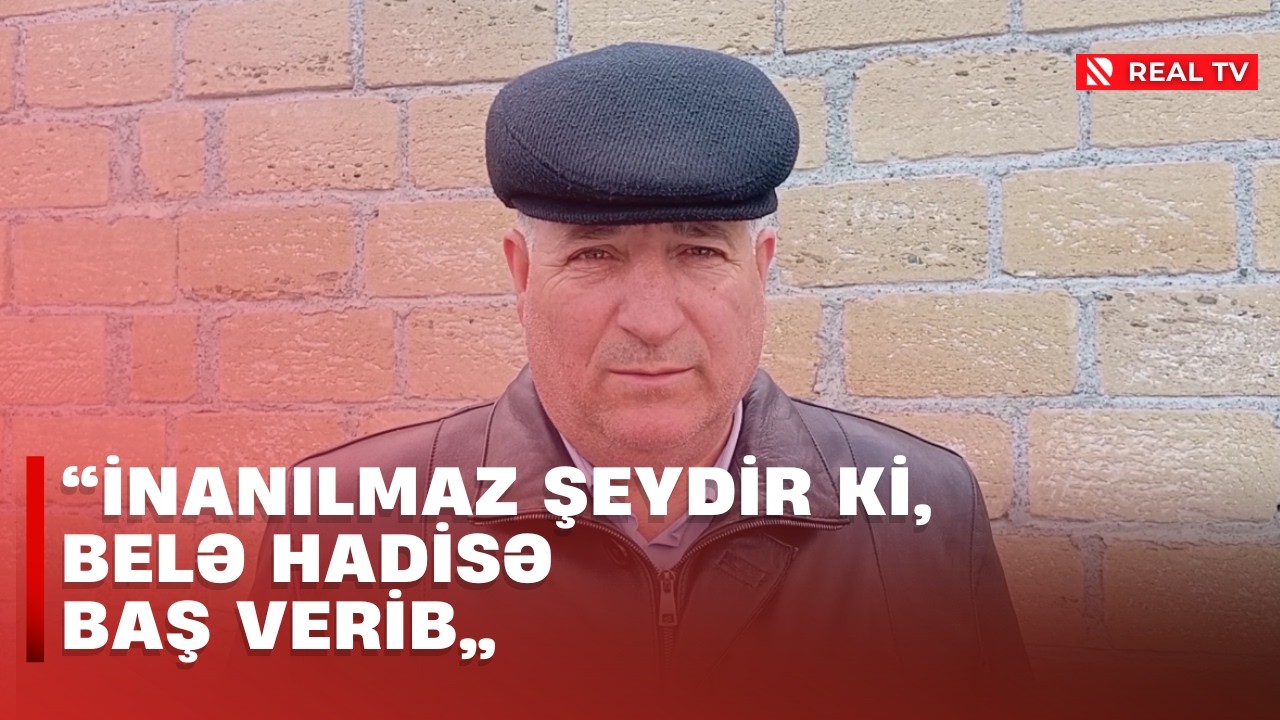 Gəncədə dəhşət - Oğul atasını qətlə yetirdi