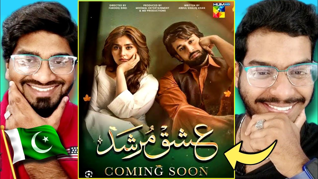 ISHQ MURSHID LYRICAL OST REACTION! | Bilal Abbas Khan | Durefishan Saleem | Indian Broz Reaction