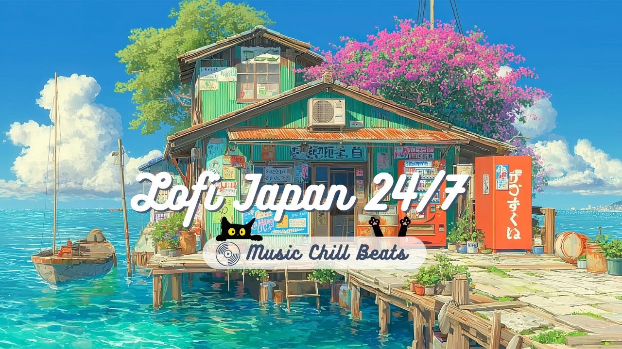 Lofi Japan 24/7 &ndash; Calm Chillhop Music from Tokyo Ocean, Lofi Ambience for Deep Focus & Relaxation