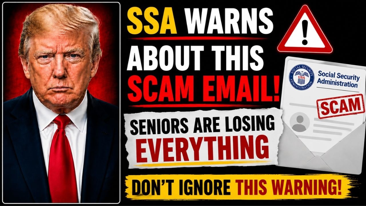 SSA Warns About THIS Scam Email &mdash; Seniors Are Losing EVERYTHING