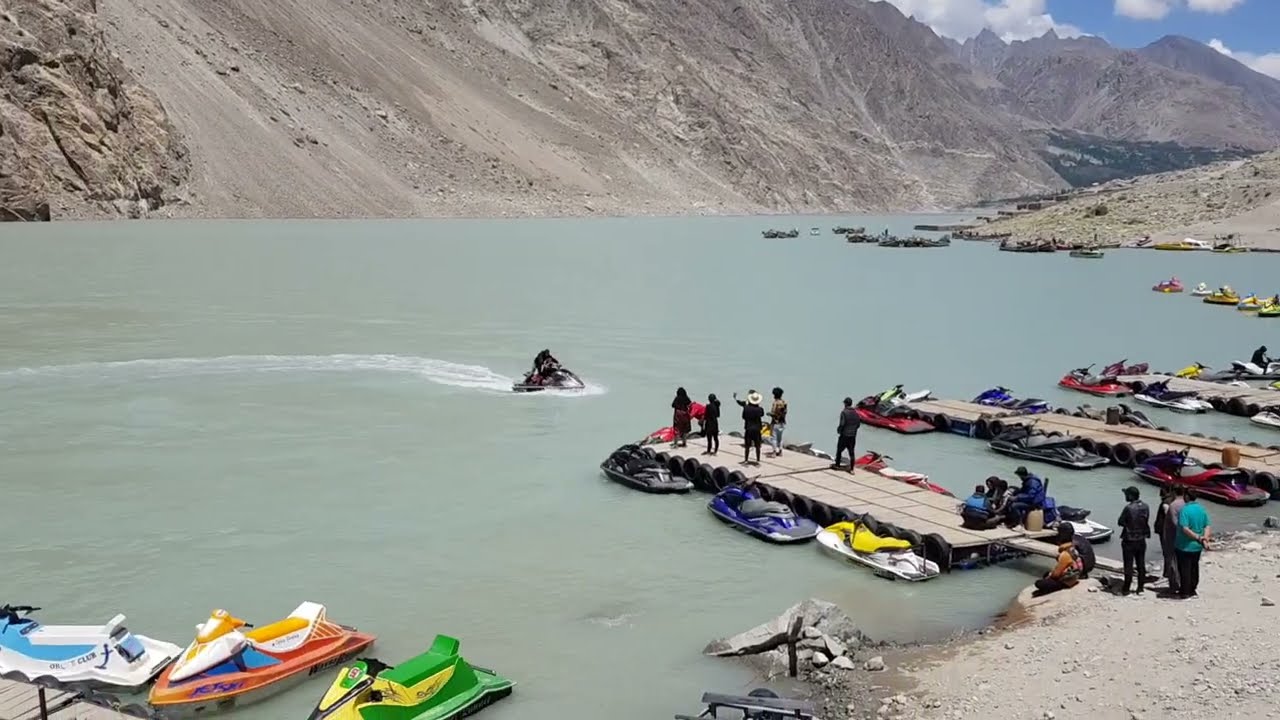 Hunza Attabad Lake ||| Boating