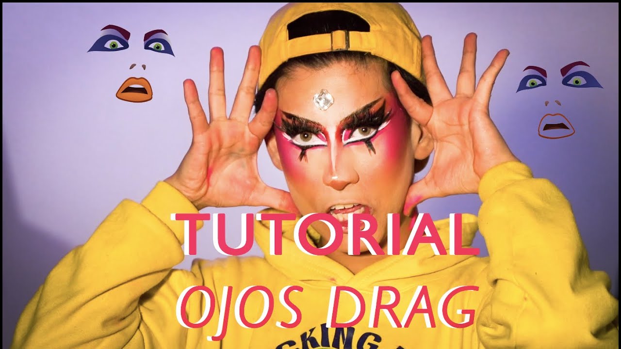 👁💖  Tutorial: Ojos y Cejas Drag 👁💖 / Maquillaje Dragqueen / CHR💖MA
