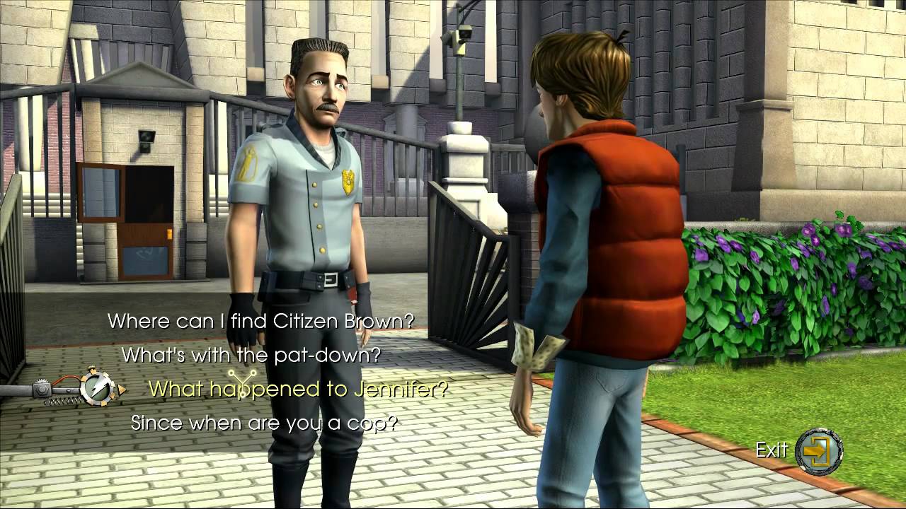 Back to the Future The Game Episode 3: Citizen Brown - Part 1 HD Gameplay