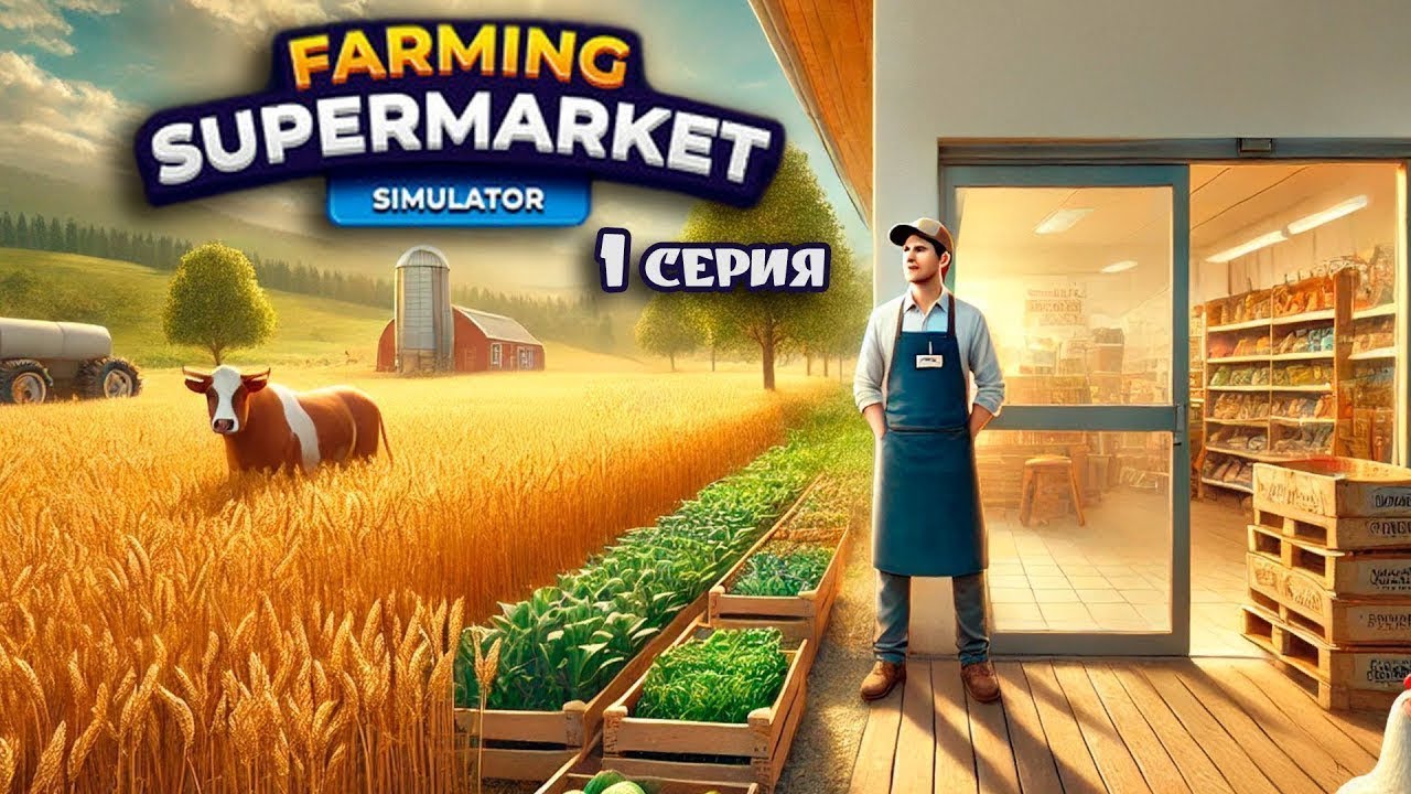 НОВЫЙ МАГАЗИН?▶Farming & Supermarket Simulator #1