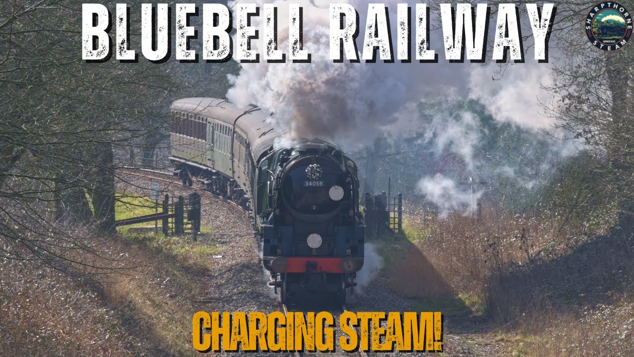 Bluebell Railway - Charging Steam and Worker Diesels!