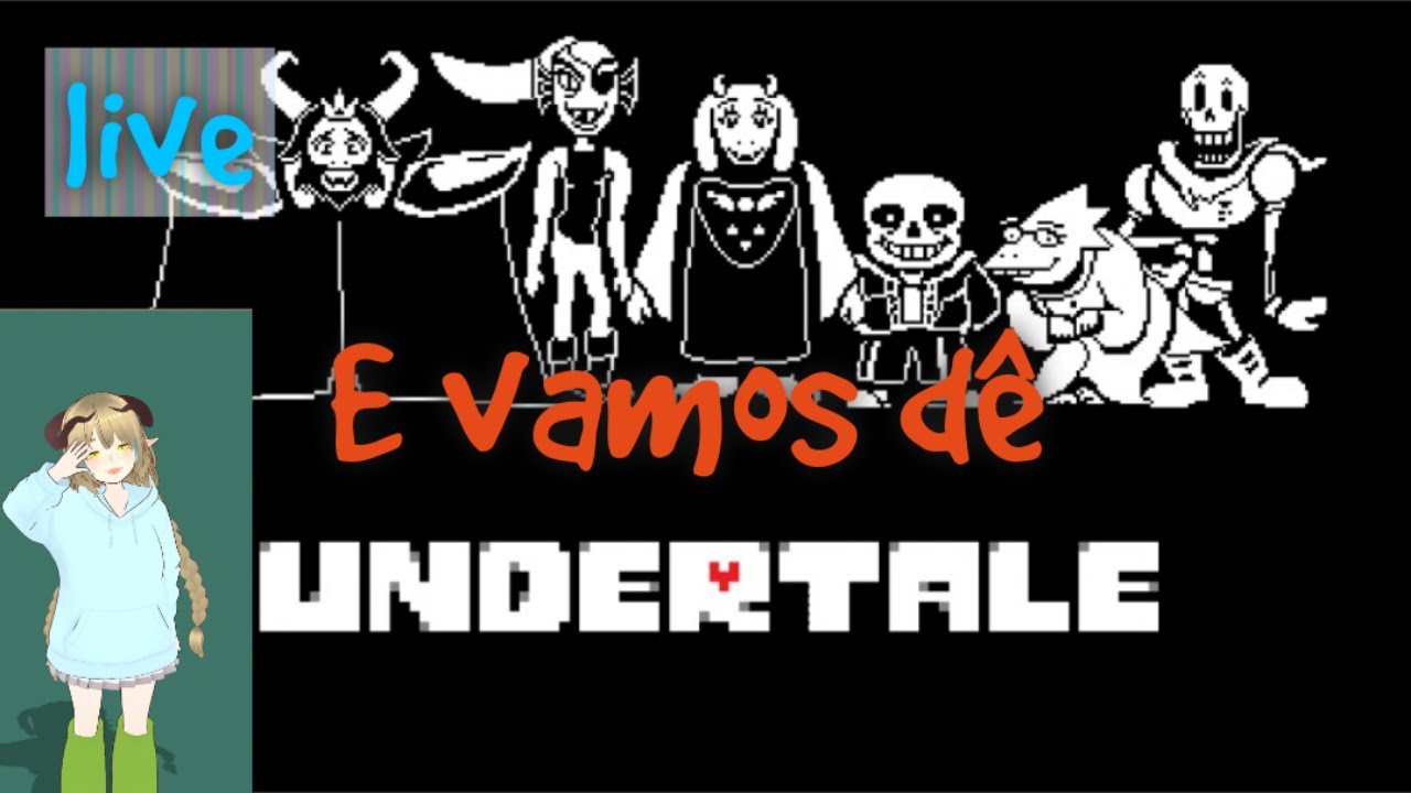 Undertale como eu jogo? Estou com medo kkkk