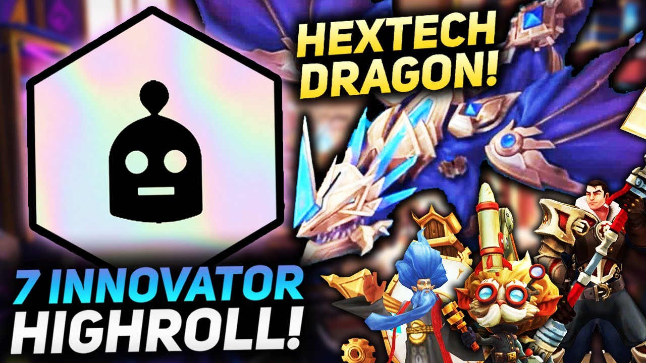 7 INNOVATOR HEXTECH DRAGON CARRY FEARS ENEMIES AND BUFFS ALLIES!! | Teamfight Tactics SET 6 PBE