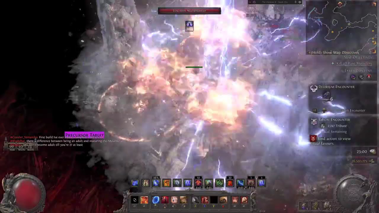 How to SOLO Level 96 to 97 with THOR Build? | POE2 - Dawn of the Hunt (Mj&ouml;lner)
