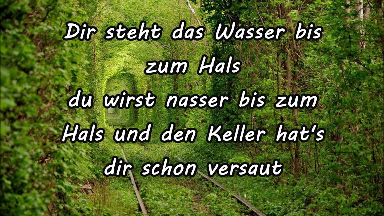 Jennifer Rostock - Wasser bis zum Hals  lyrics