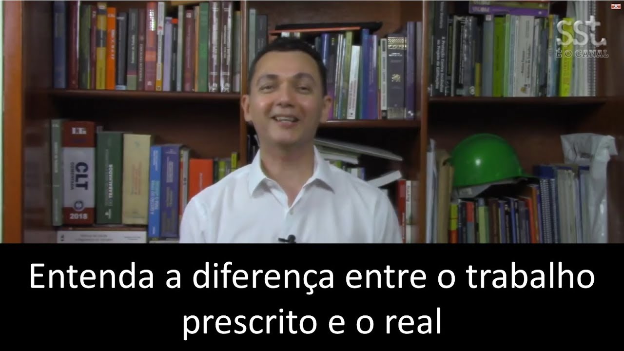 Entenda a diferen&ccedil;a entre o trabalho prescrito e o real