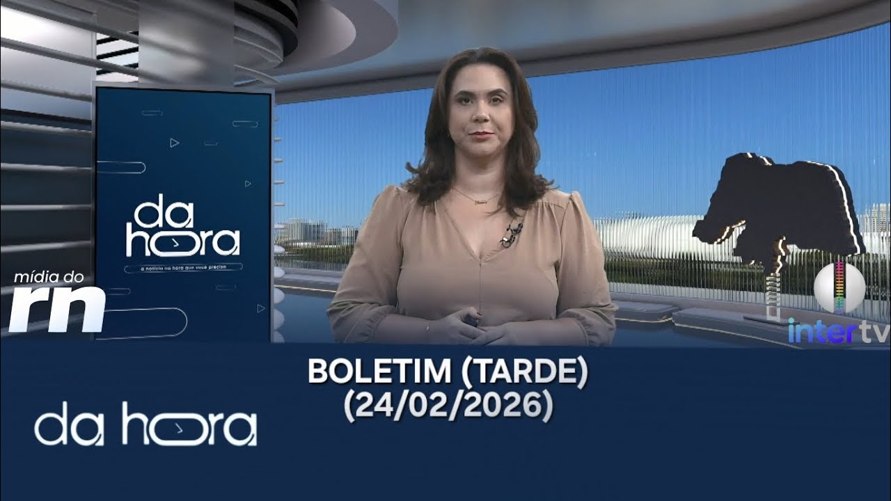 Boletim Da Hora (Tarde) (24/02/2026) - Inter TV Cabugi 