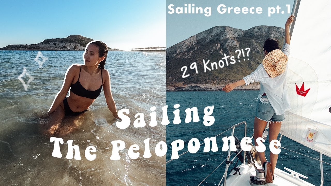 Sailing the Peloponnese 🌊 Athens to Spetses, Elafonisos, and Pylos! greece diaries ep.4