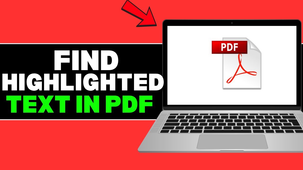 How To Find Highlighted Text in PDF &ndash; Easy Step-by-Step Tutorial