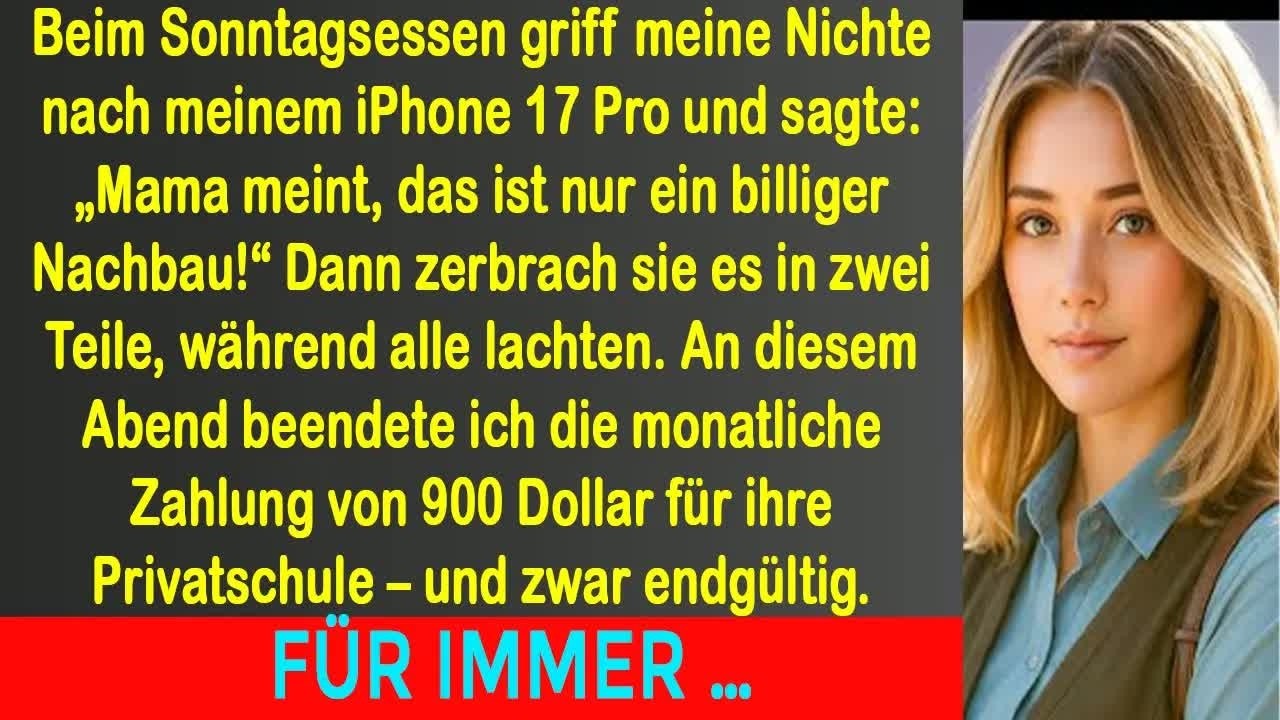 Meine nichte nahm mein iphone und nannte es eine fälschung – doch ihr nächster satz änderte alle