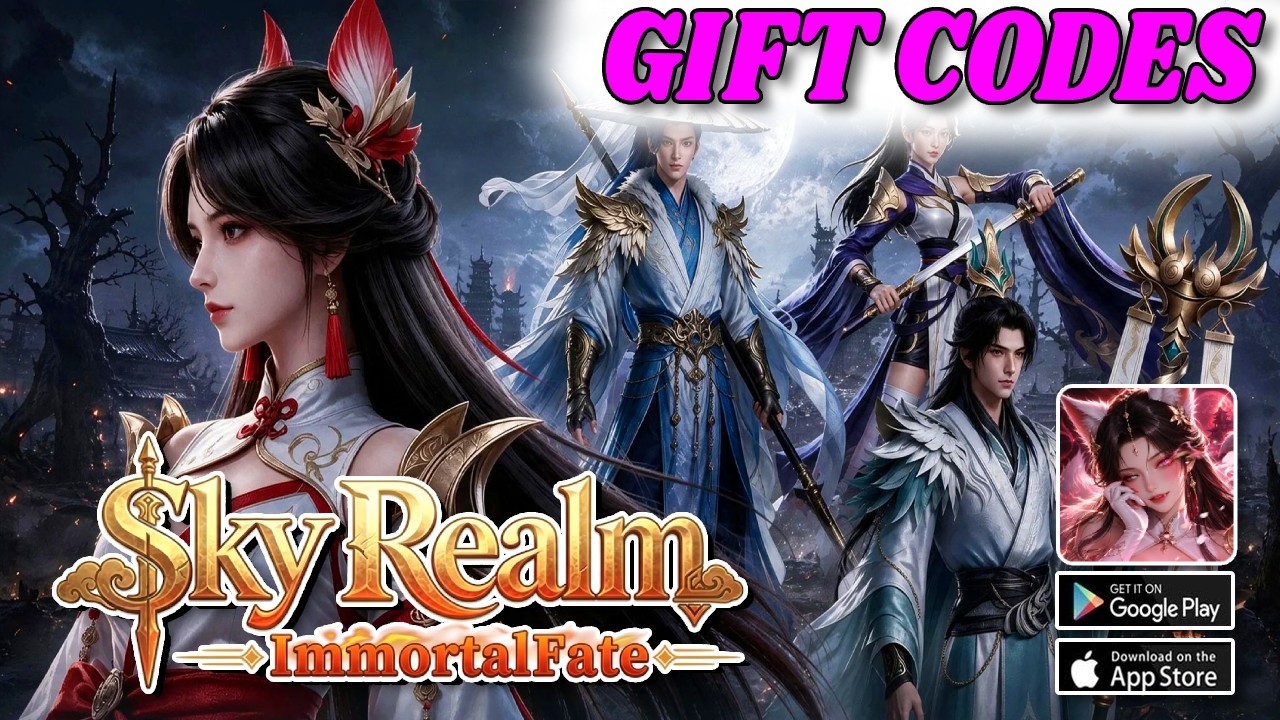 Sky Realm: Immortal Fate | Free Gift Codes & How to Redeem | Sky Realm Immortal Fate Code Game
