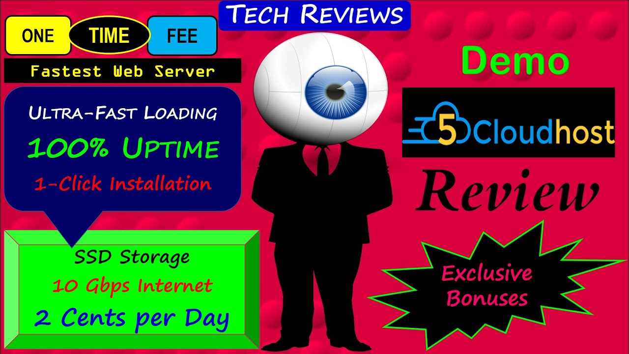 5Cloudhost Review, Bonuses, Demo: Unlock 5 Years of Fastest Website Hosting for just 2 Cents per Day