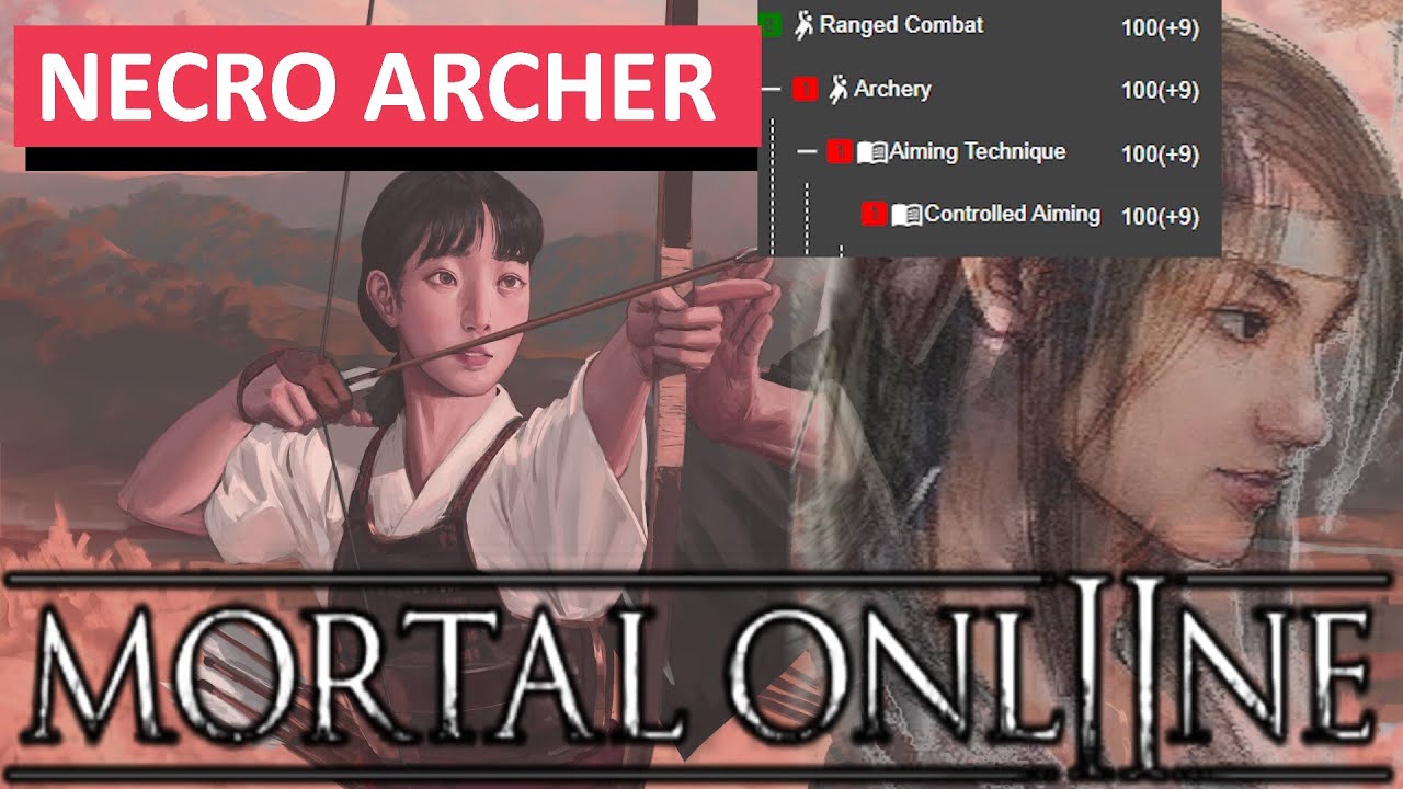 🏹☠️🔥necromancer foot archer | VOL. 1 | #mo2  #archery  #necromancy